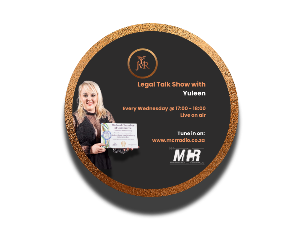 YJVR Attorneys Yuleen Legal Talk Show MCR Radio